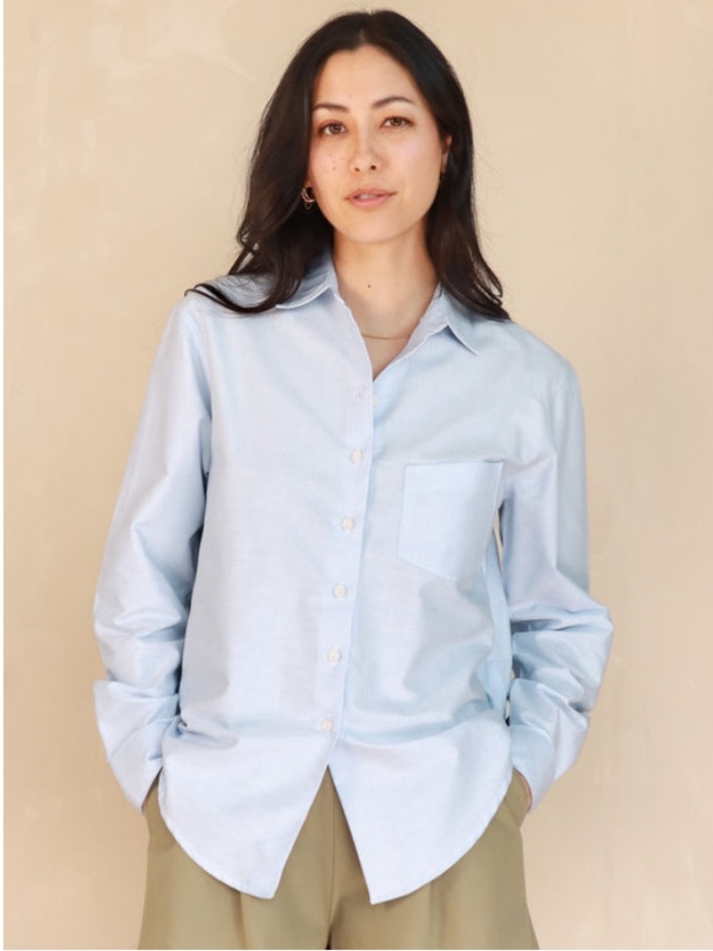 Classic blue Oxford shirt